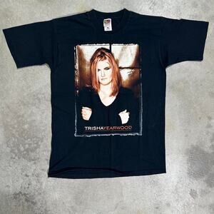 Vintage 1998 Trisha Yearwood Mens Large Tour Tee Music Country Band Rock Shirt
